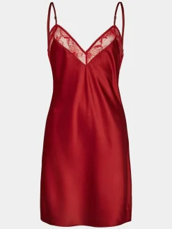 Camicia da notte Orchids C11U40 Rosso Regular Fit