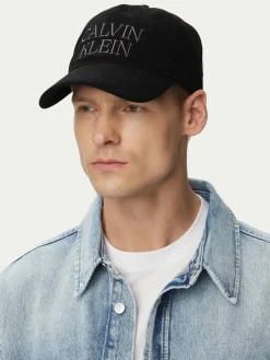 Cappellino Corduroy Graphic 5 Panel Cap LV04D5064G Nero