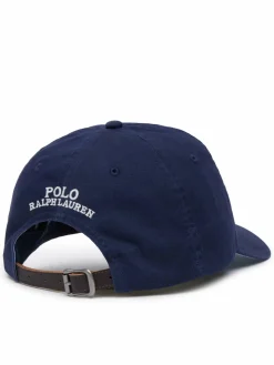 Cappellino Polo Bear Cotton Twill Ball 211B28119001 Blu scuro