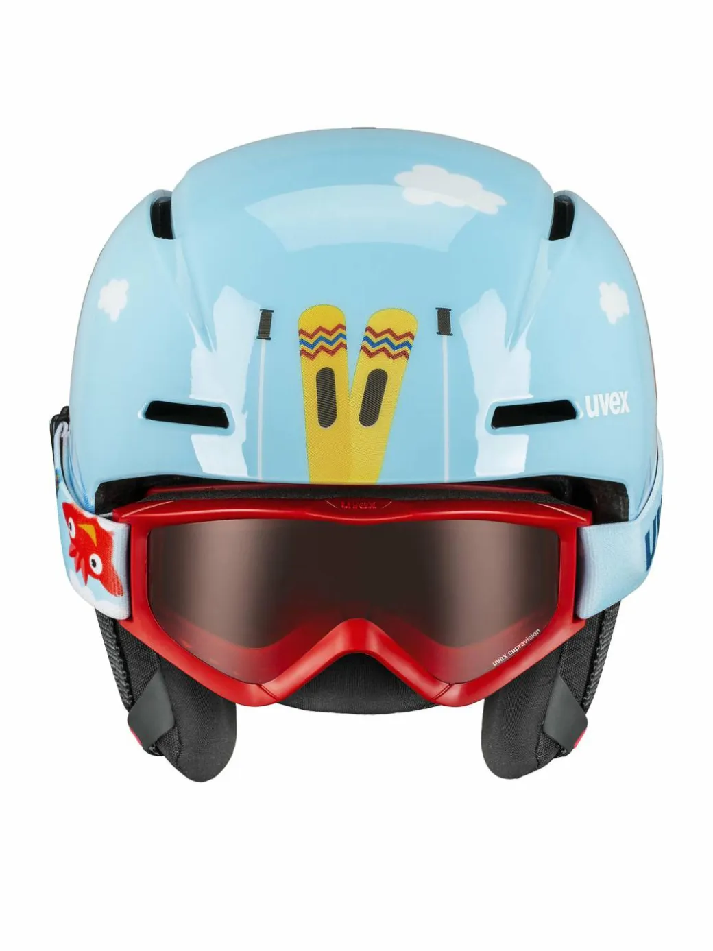 Casco da sci Viti Set 56/S/317/10/01 Blu