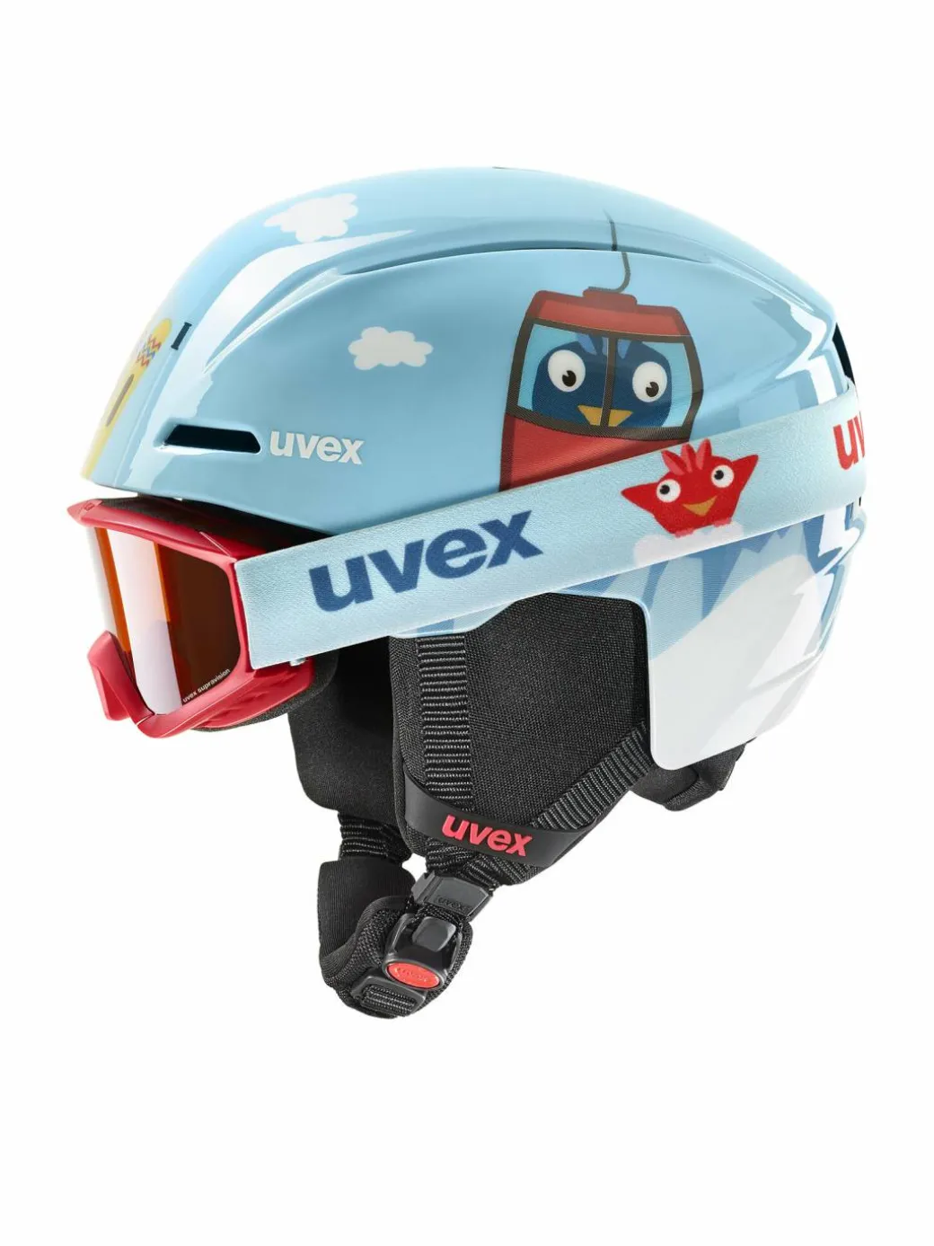 Casco da sci Viti Set 56/S/317/10/01 Blu