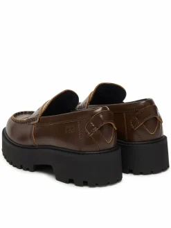 Chunky loafers Archive '01 Leather Loafer EN0EN03022 Marrone