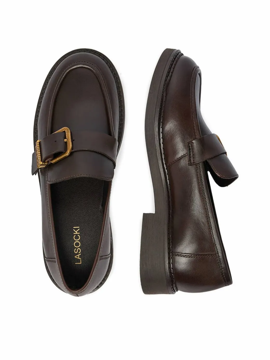 Chunky loafers CEO-WI16-ANTILA-01 Marrone scuro