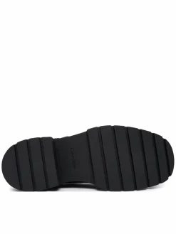 Chunky loafers Chunky Loafer Tbar Pol Lth HW0HW03046 Nero