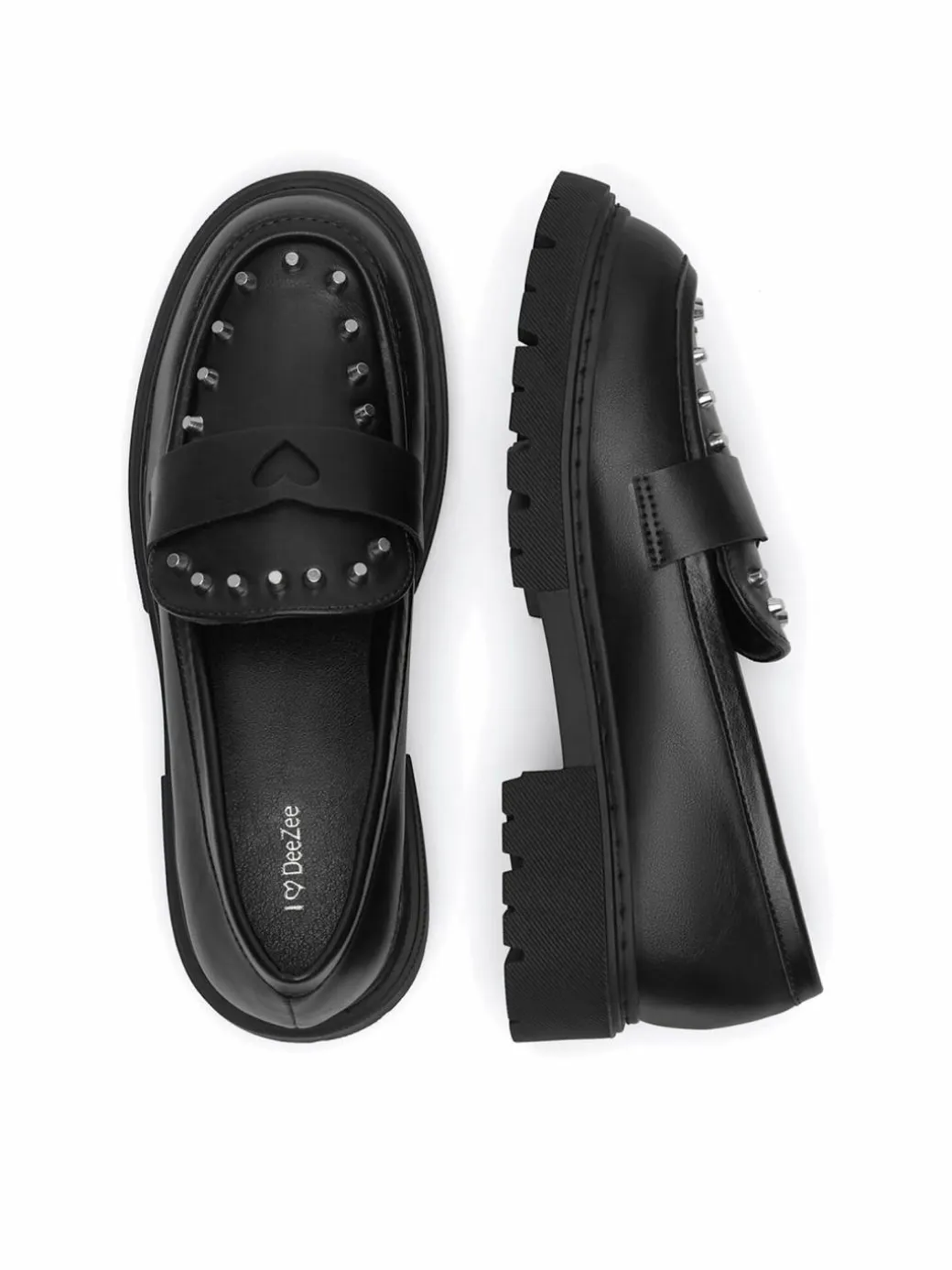 Chunky loafers CS6320-02 Nero
