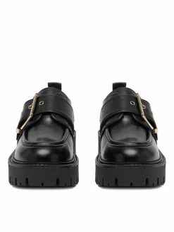 Chunky loafers EO-CI12-LEA-01 Nero