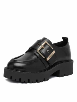 Chunky loafers EO-CI12-LEA-01 Nero
