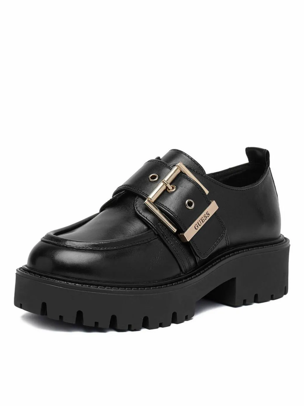 Chunky loafers EO-CI12-LEA-01 Nero