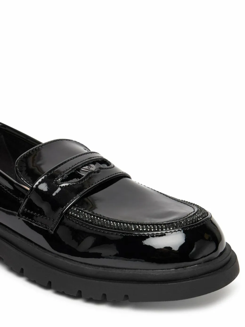 Chunky loafers 46558 Nero