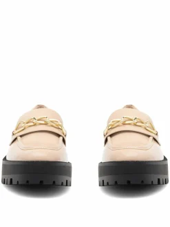 Chunky loafers NYLA 8123-1 Beige