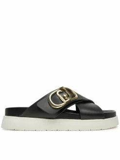 Ciabatte 4A5707 P0102 Nero
