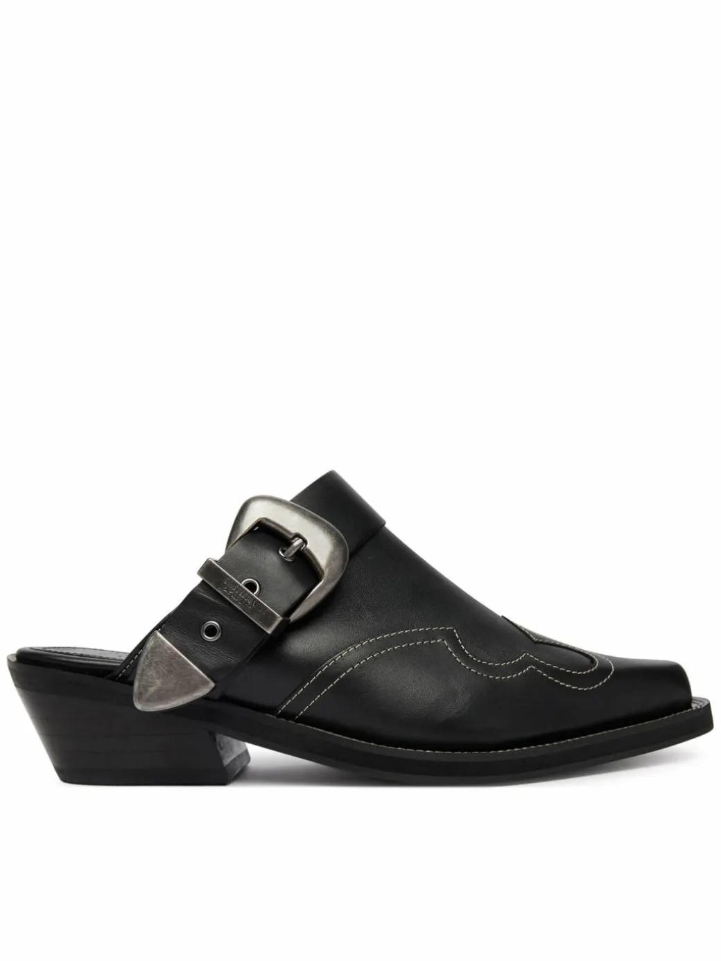 Ciabatte Archive Cowboy Mule Leather EN0EN03063 Nero