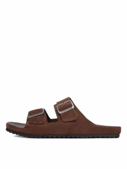 Ciabatte EO-KANSAS-01 126AM Marrone scuro