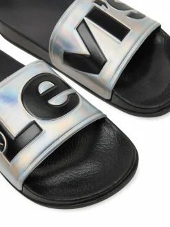 Ciabatte June L VPOL0238S Argento