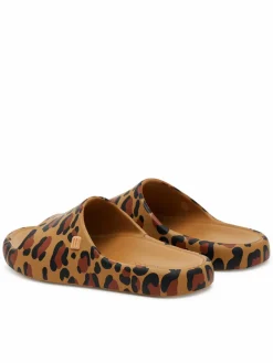 Ciabatte Mini Melissa Free Print Slide Inf 35936 Marrone