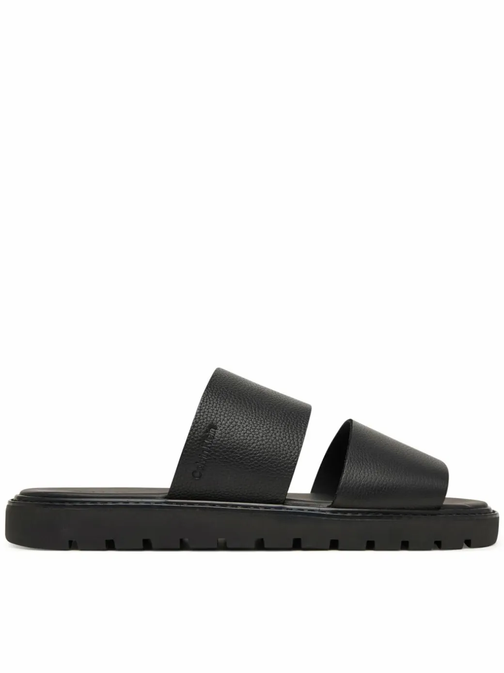 Ciabatte Sq Molded Sandal Db Lth HM0HM02234 Nero