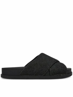 Ciabatte Tjw Comfort Slides Washed Denim EN0EN02898 Nero