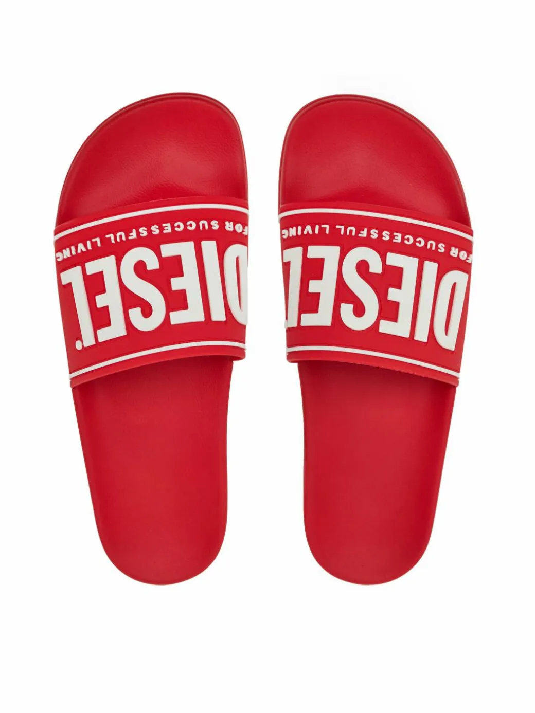 Ciabatte Y02801 P4441 H8991 Rosso