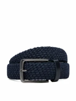 Cintura Casual Pin Buckle 35Mm Fixed - LV04D7088G Blu scuro