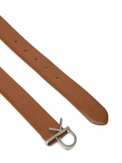 Cintura da donna Ck Buckle Belt 3.0_Smooth K60K613156 Marrone