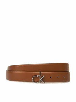 Cintura da donna Ck Buckle Belt 3.0_Smooth K60K613156 Marrone