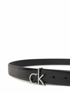 Cintura da donna Ck Buckle Belt 3.0_Smooth K60K613156 Nero