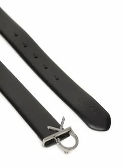 Cintura da donna Ck Buckle Belt 3.0_Smooth K60K613156 Nero