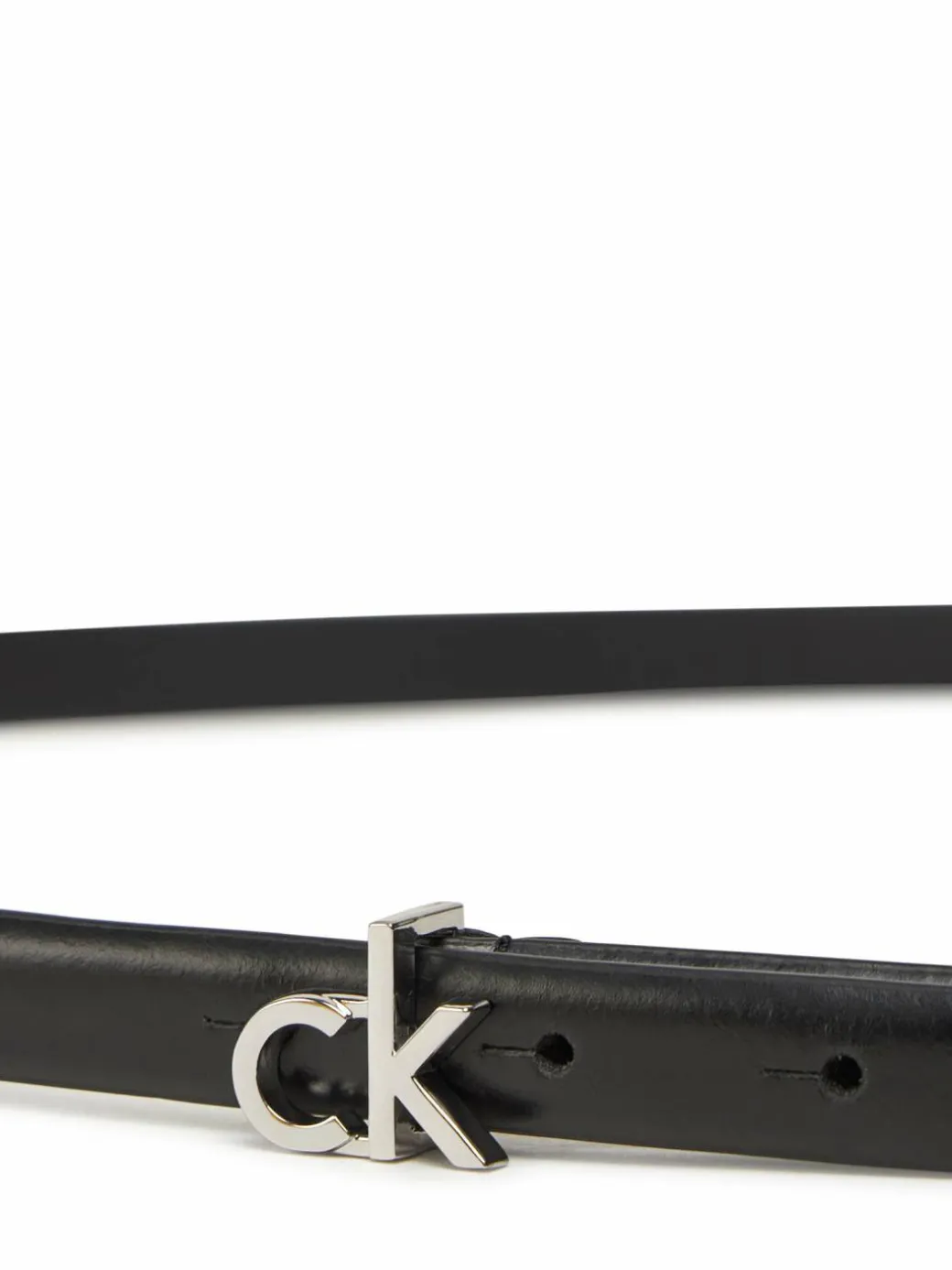 Cintura da donna Ck Buckle Skinny Belt 1.5 K60K612932 Nero