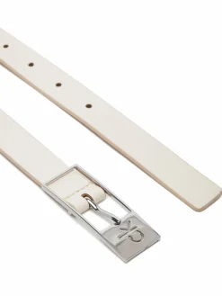 Cintura da donna Ck Cut Square Buckle 2.0 K60K613155 Bianco
