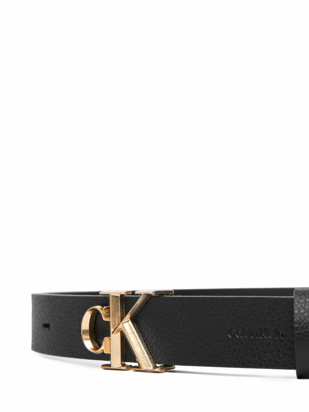 Cintura da donna Facet Ck Buckle Pebble 25Mm LV04F7060G Nero