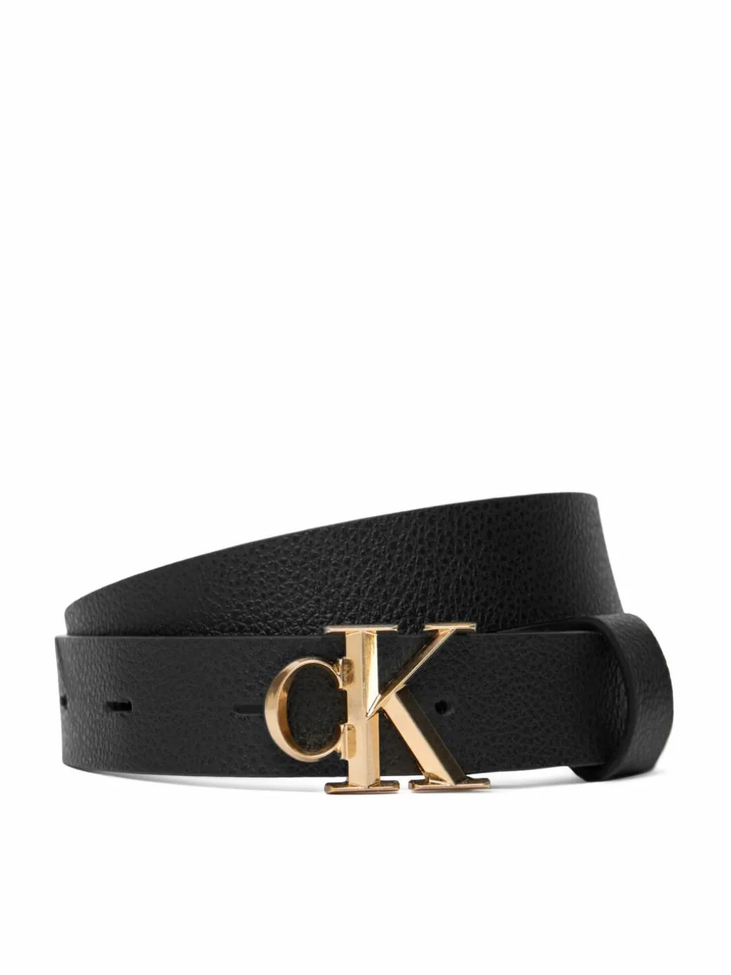 Cintura da donna Facet Ck Buckle Pebble 25Mm LV04F7060G Nero