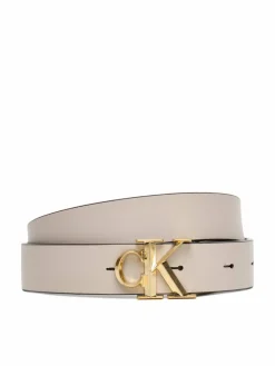 Cintura da donna Facet Ck Buckle 25Mm Pebble Rev/ LV04F7044G Nero