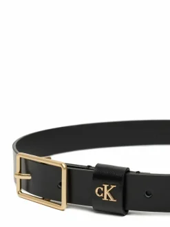 Cintura da donna Square Buckle Ck Loop 25Mm LV04F7050G Nero