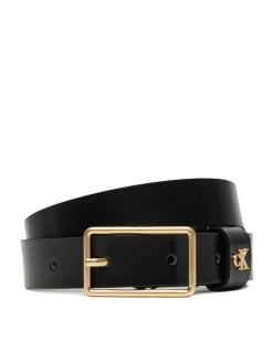 Cintura da donna Square Buckle Ck Loop 25Mm LV04F7050G Nero
