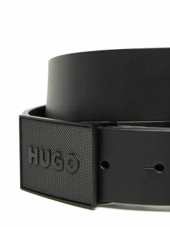Cintura da uomo Gethon 50548359 Nero