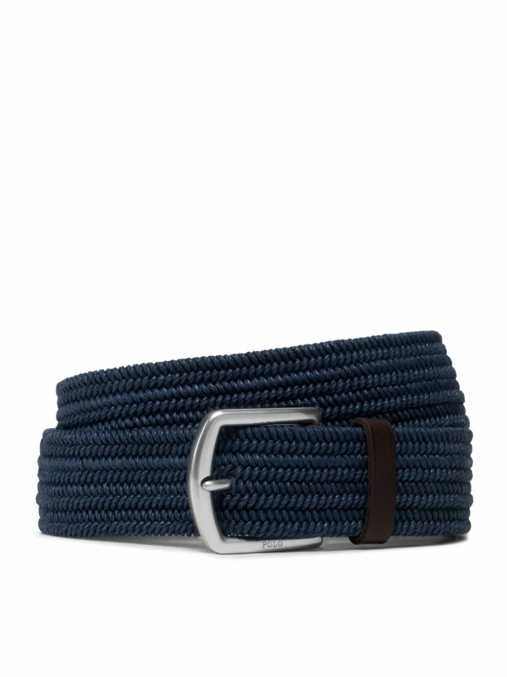 Cintura da uomo 35Mm Braid Stretch 405666041002 Blu scuro