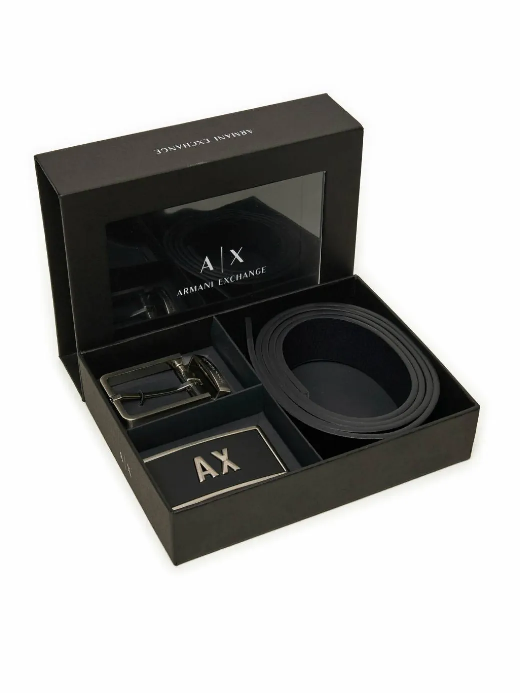 Cintura da uomo XM000185 AF11958 MC038 Nero