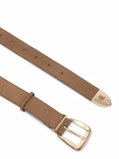Cintura Hw End Tip Buckle Suede 30Mm LV04F7114G Marrone