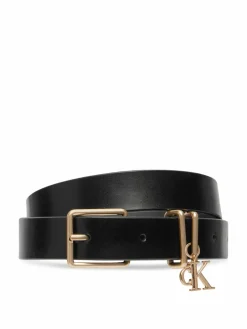 Cintura Logo Charm Belt LV04F7086G Nero