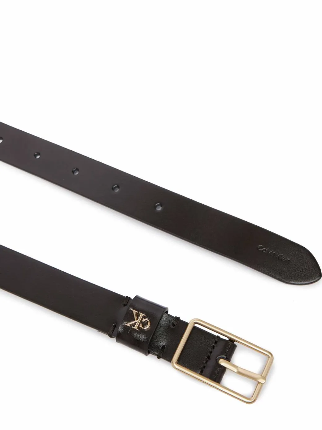 Cintura Square Buckle Ck Loop 25Mm LV04F7050G Marrone