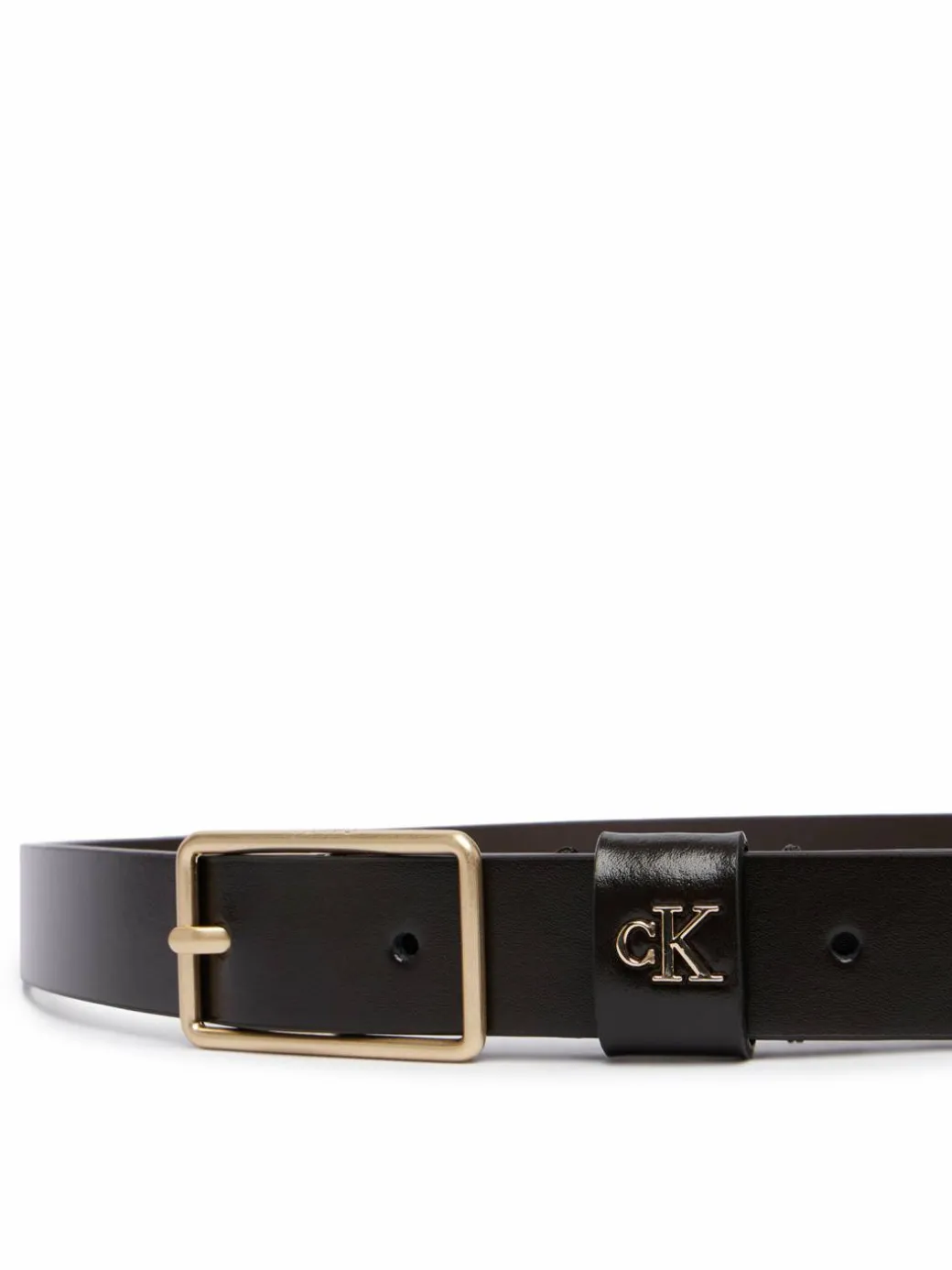 Cintura Square Buckle Ck Loop 25Mm LV04F7050G Marrone