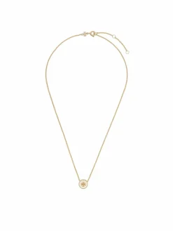 Collana Kira Enamel Pendant 90549 Bianco