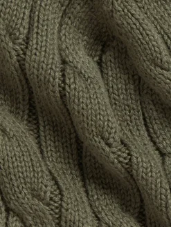 Completo cappello e calzini 320P01426506 Verde scuro