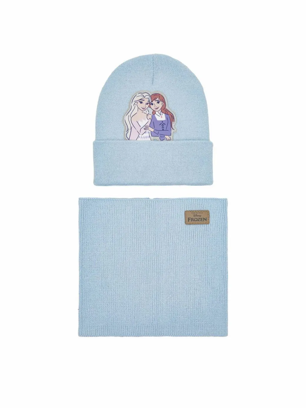 Completo cappello e scaldacollo ACCCS-AW24-244DFR Blu
