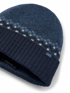 Completo cappello e scaldacollo 10069 Blu scuro