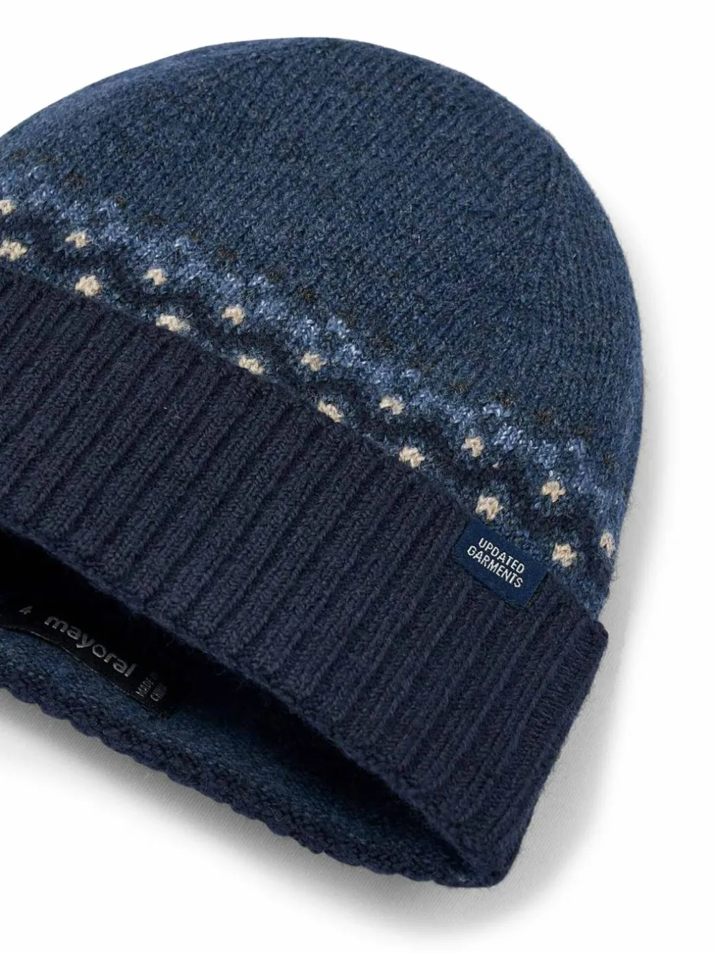 Completo cappello e scaldacollo 10069 Blu scuro