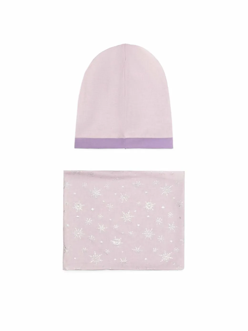 Completo cappello e scaldacollo ACCCS-AW23-36DFR Viola