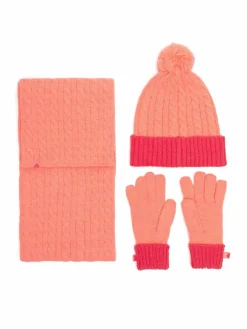 Completo cappello, sciarpa e guanti RX-KF-001-AW24 Arancione