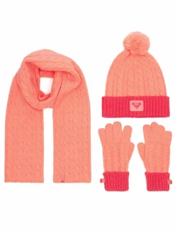 Completo cappello, sciarpa e guanti RX-KF-001-AW24 Arancione