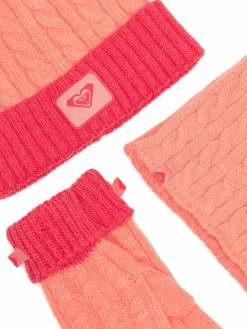 Completo cappello, sciarpa e guanti RX-KF-001-AW24 Arancione
